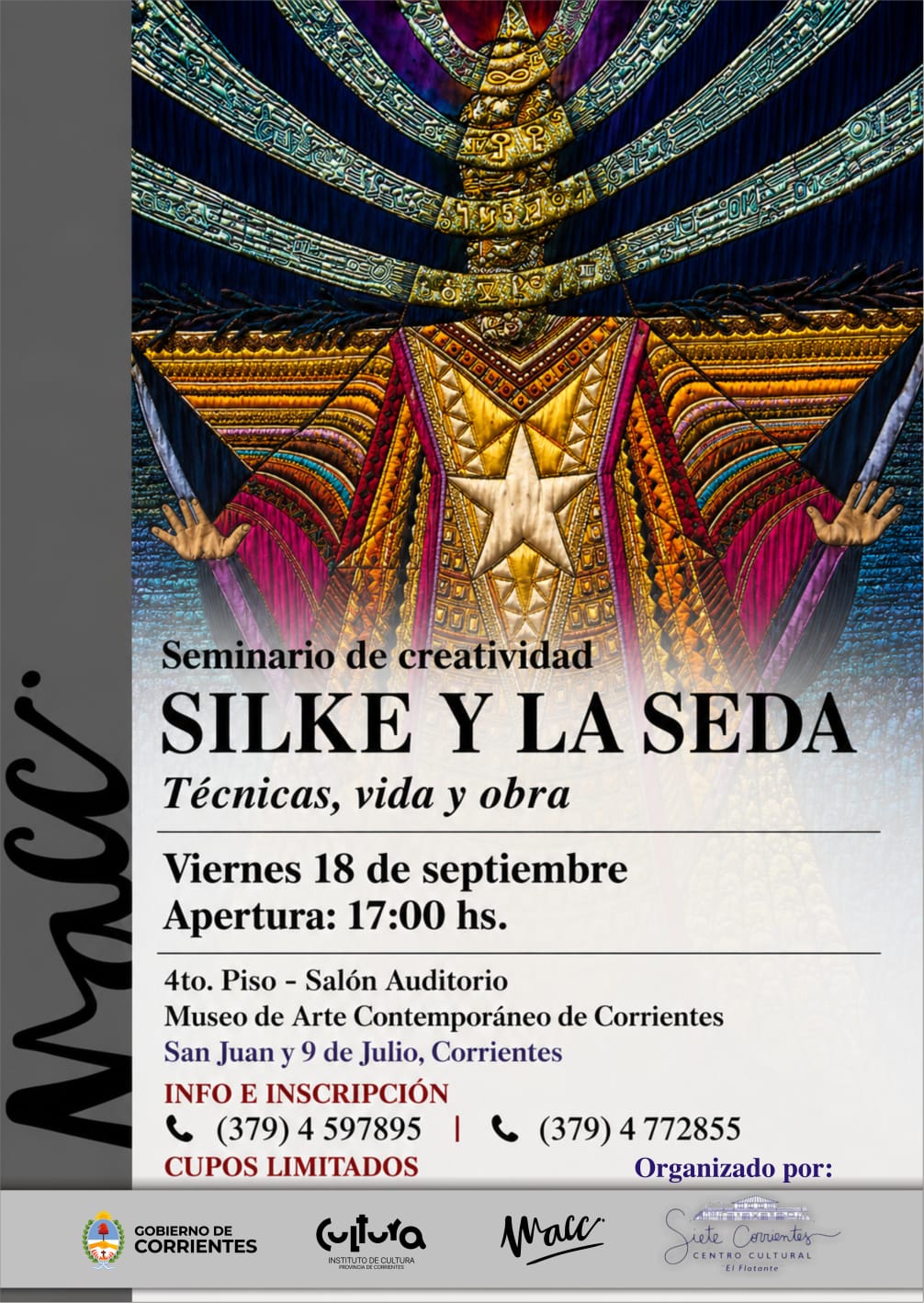 Silke Textile Art Creativity Seminar in Corrientes